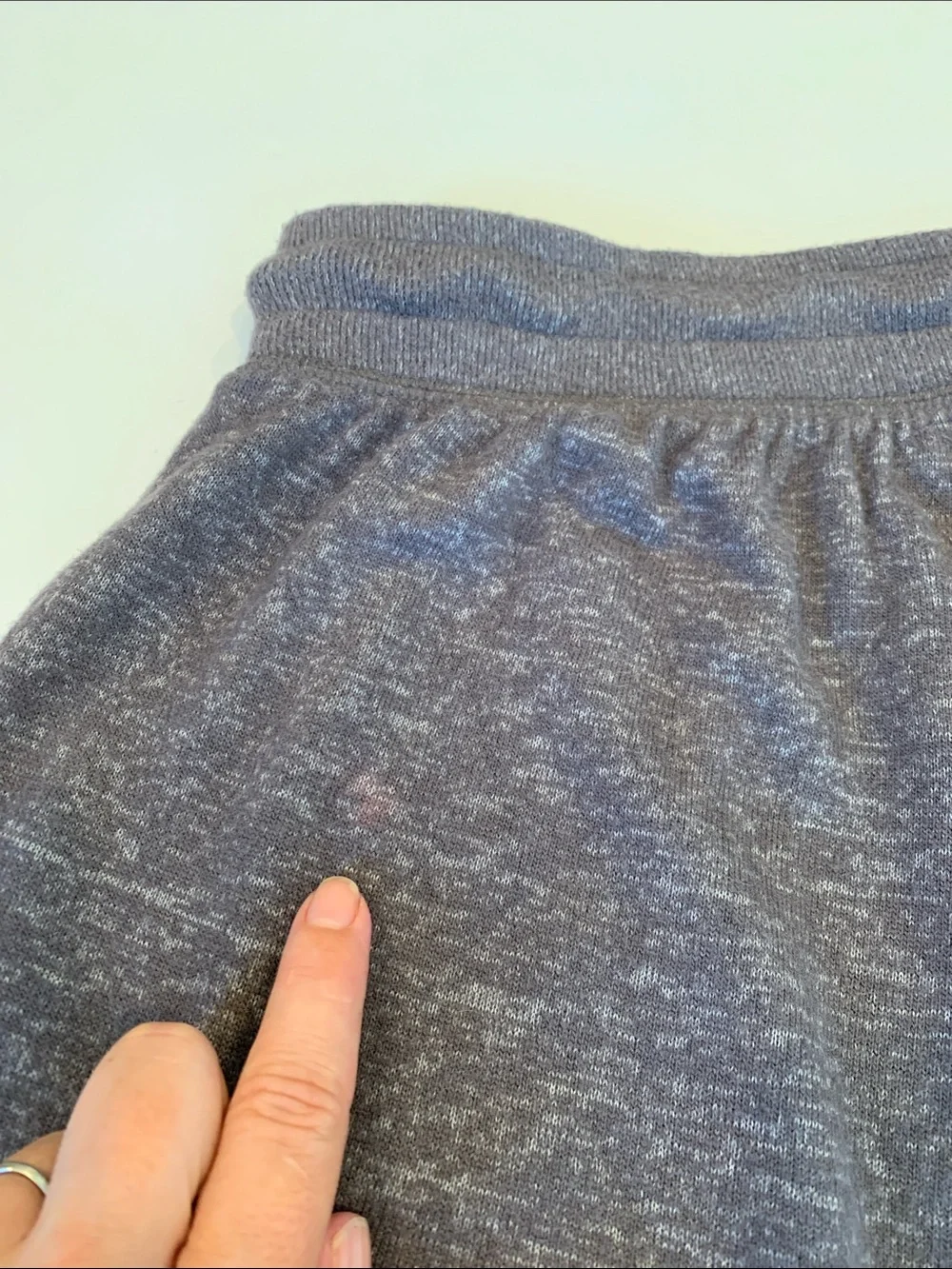 Aeropostale Women’s Medium Dark Taupe Soft Knit Drawstring Lounge Short Shorts